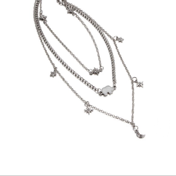 🔵Multi-Layer Elephant Necklace - Picture 8 of 8